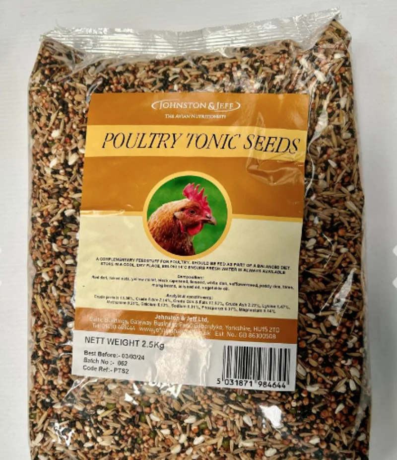 Johnston and Jeff Poultry Tonic Seed 2.5KG